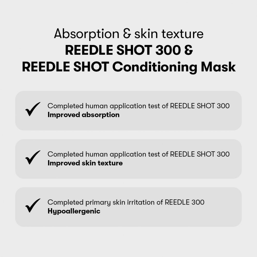 Mild Reedle Shot 300 2-Step Mask