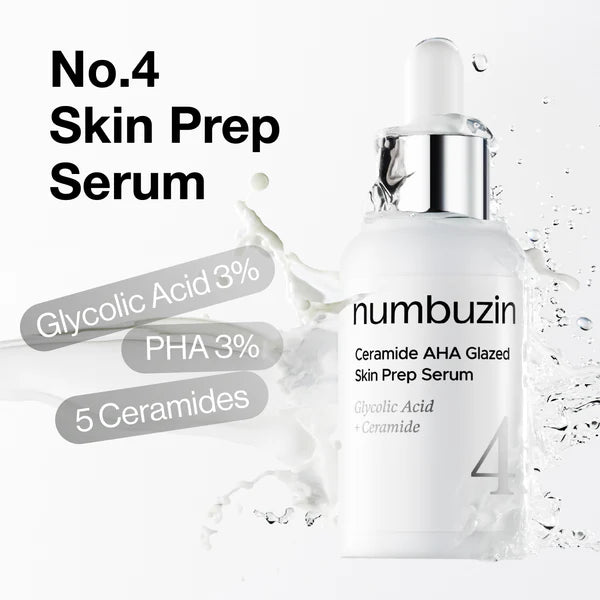 Ceramide AHA Glazed Skin Prep Serum