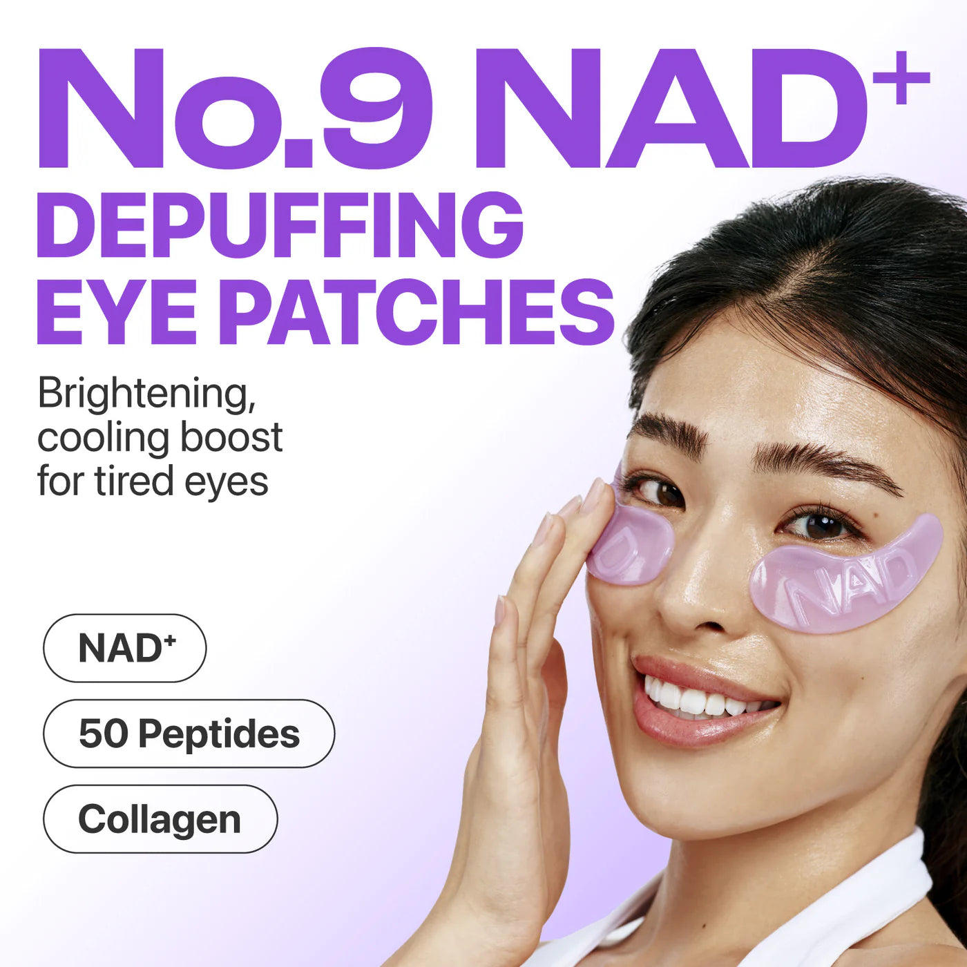 NAD+ Collagen Under Eye Patches