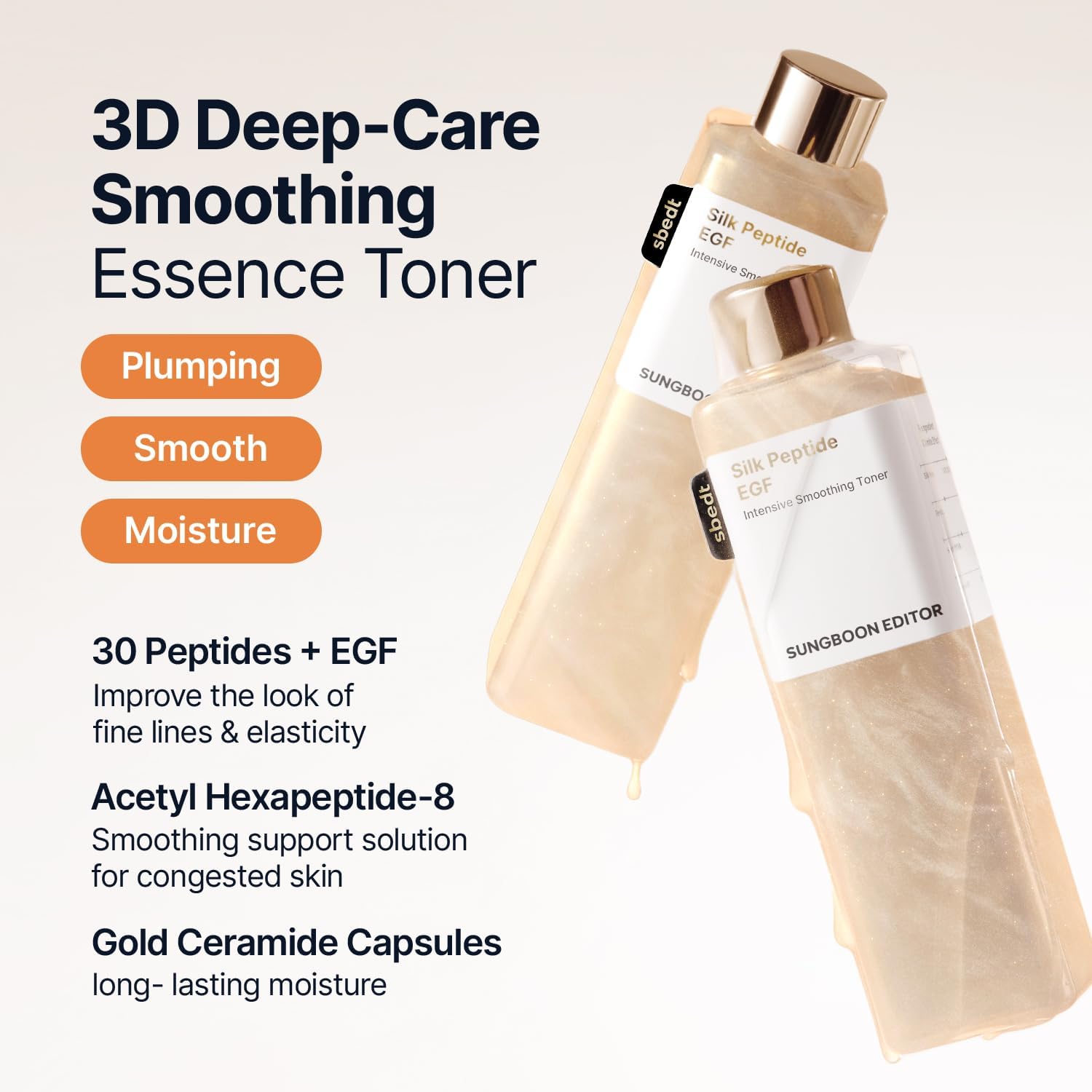Silk Peptide EGF Intensive Soothing Toner
