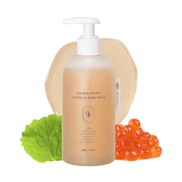 Salmon Fruity Centella Body Wash 300g