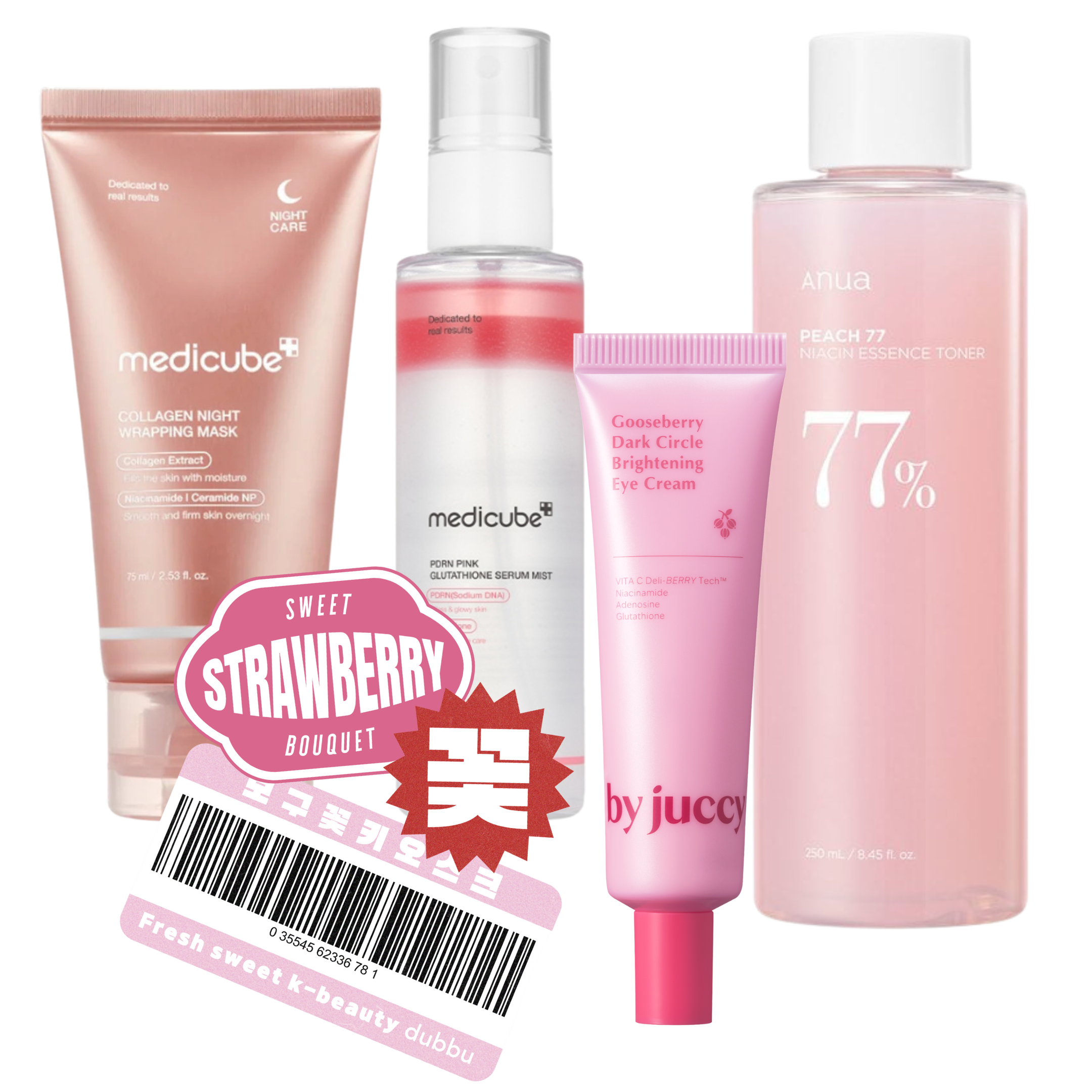 Strawberry Sweet Bouquet Bundle