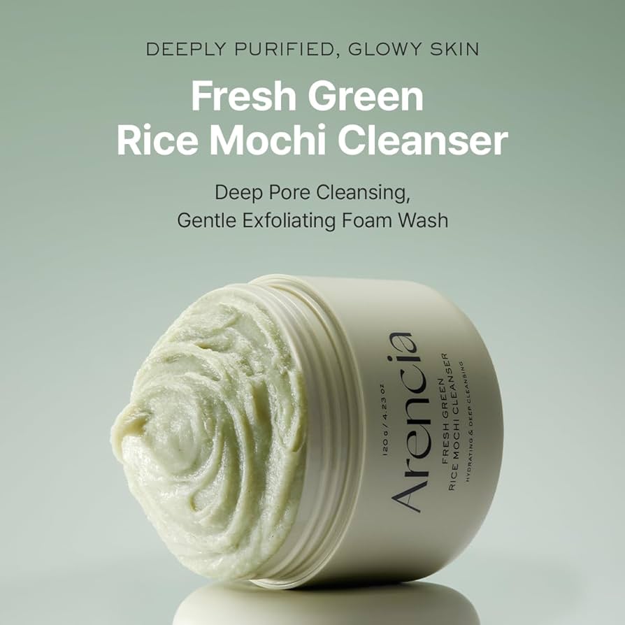 Fresh Green Rice Mochi Cleanser