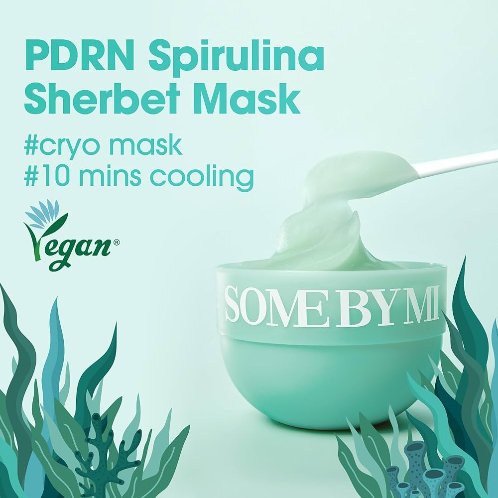 PDRN Spirulina Soothing Sherbet Mask