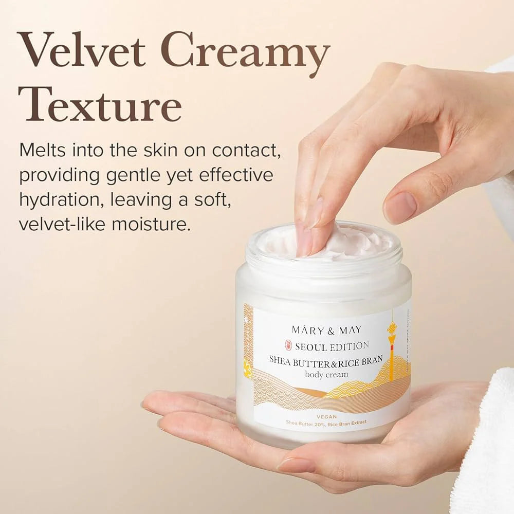 Vegan Shea Butter & Rice Bran Body Cream
