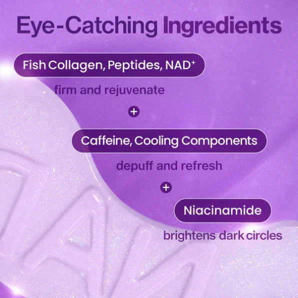 NAD+ Collagen Under Eye Patches