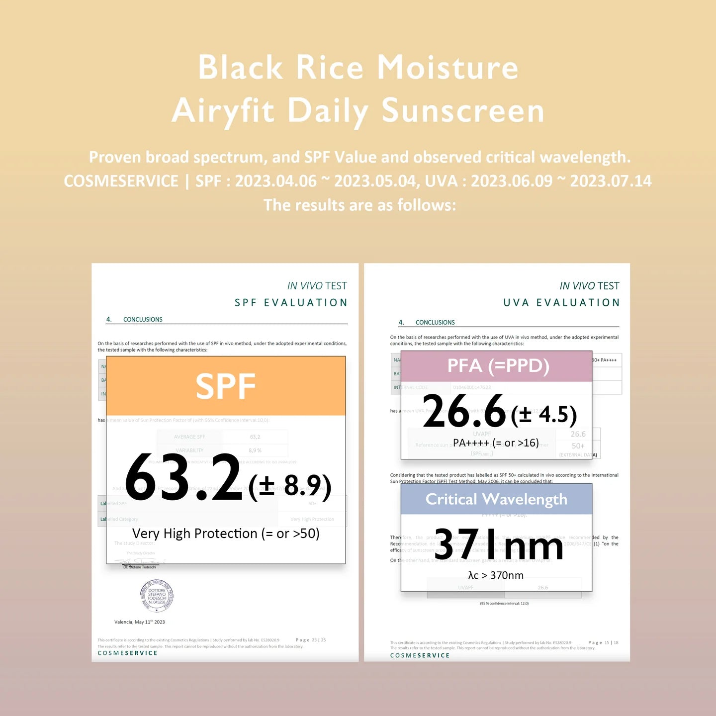 Black Rice Moisture Airyfit Daily Sunscreen SPF50+ PA++++