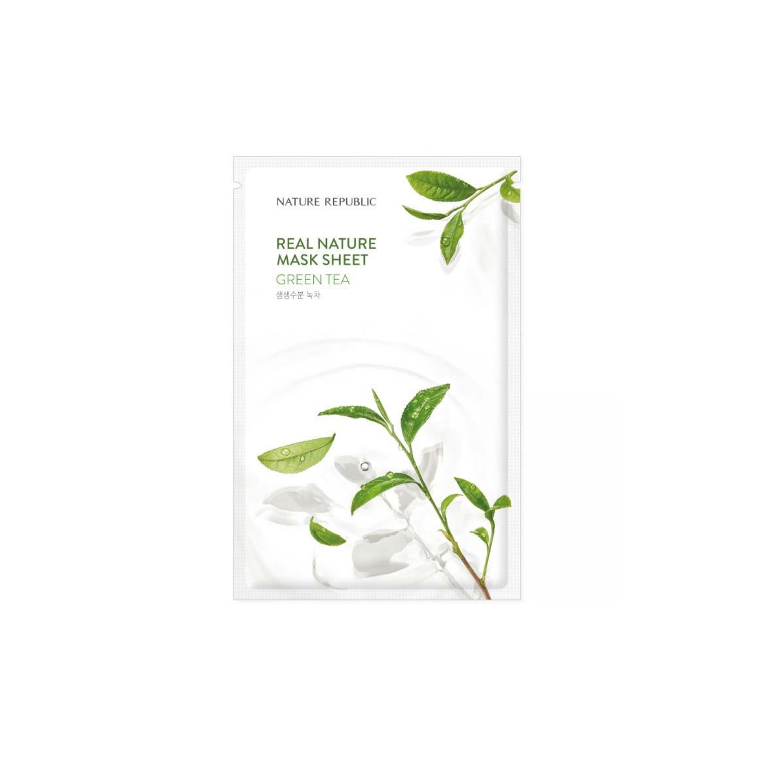 Real Nature Sheet Mask Green Tea