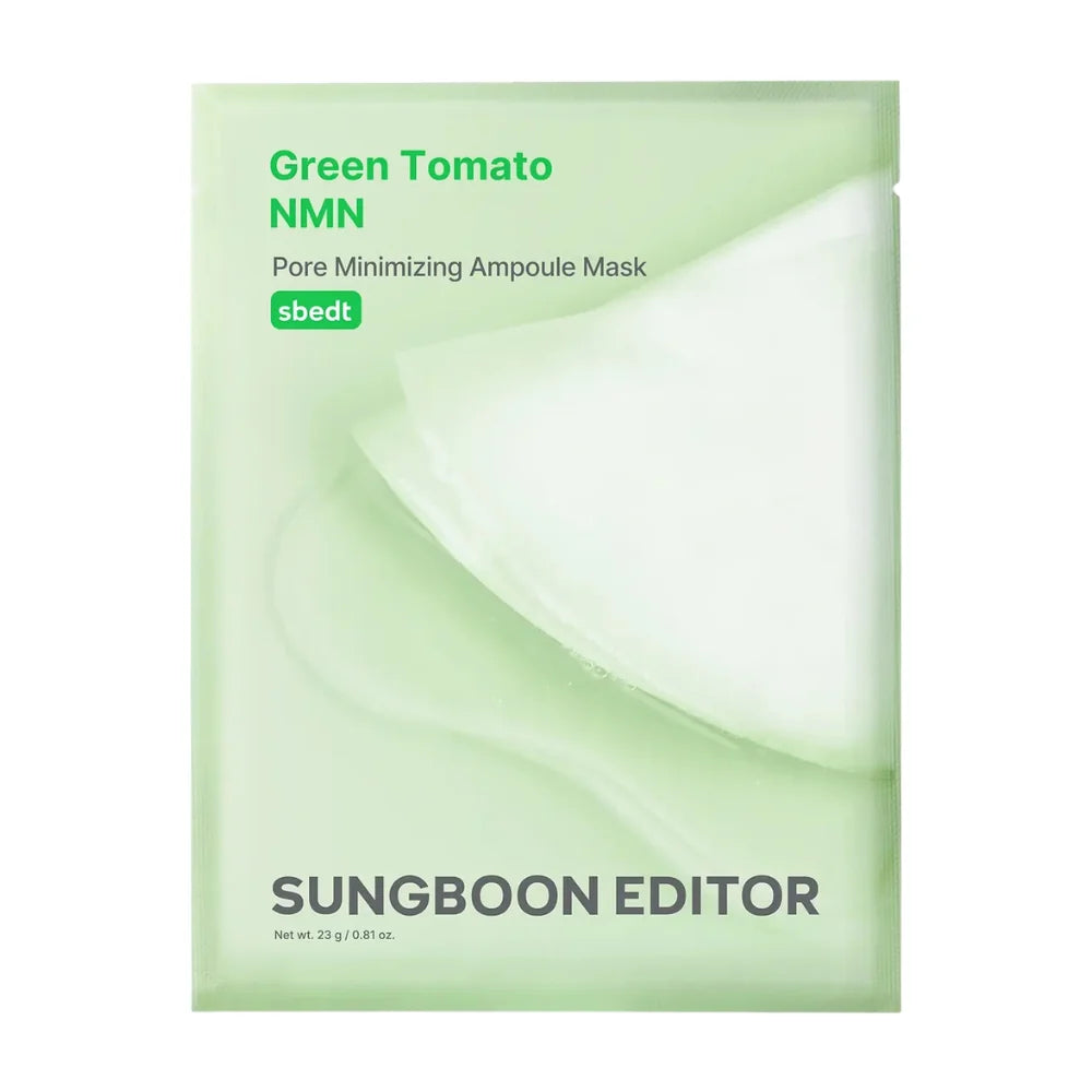 Green Tomato Non Pore Minimizing Ampoule Mask