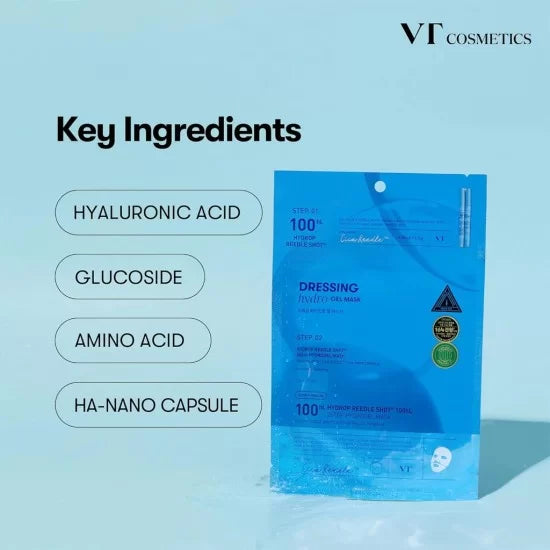 Hydrop Reedle Shot 100hL 2-Step Hydrogel Mask