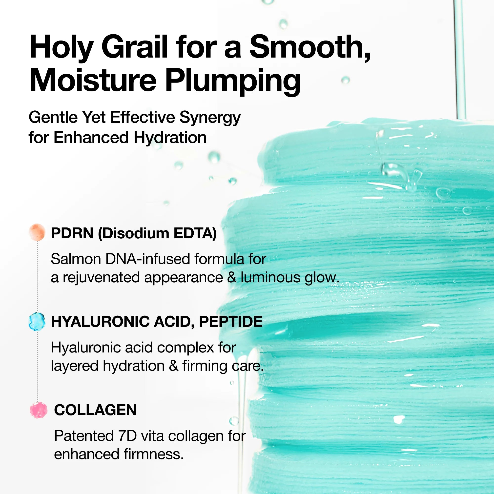 PDRN 100 Hyaluronic Acid Glow Pad