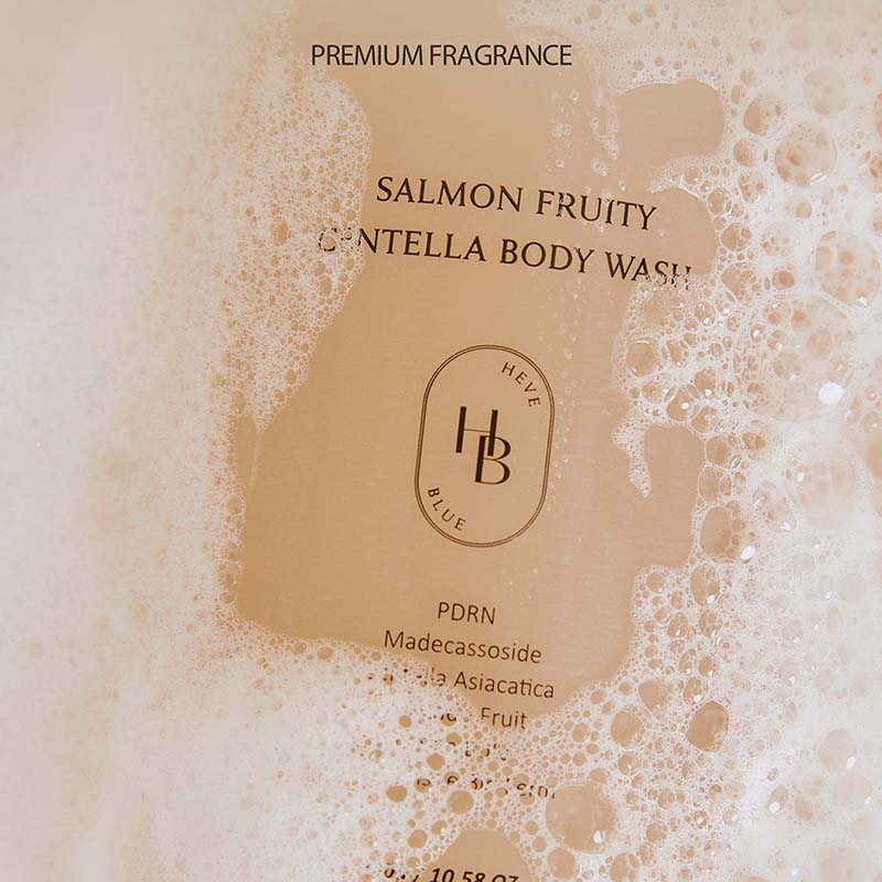 Salmon Fruity Centella Body Wash 300g