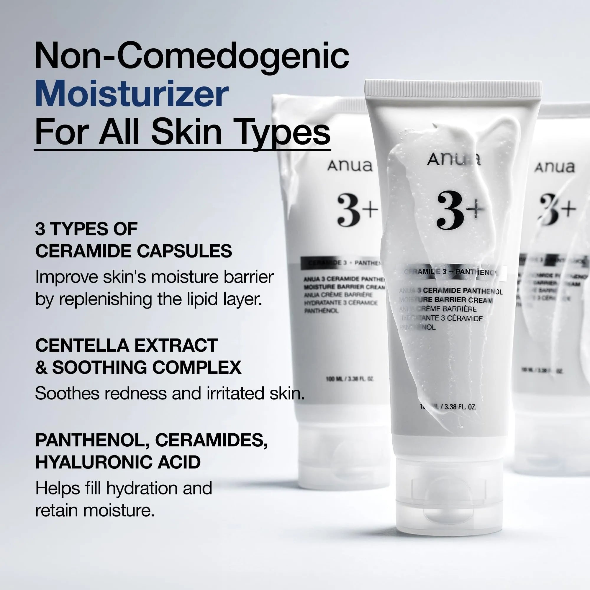 3 Ceramide Panthenol Moisture Barrier Cream 100 ml