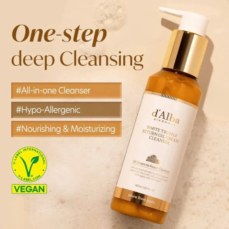 White Truffle Return Oil Cream Cleanser