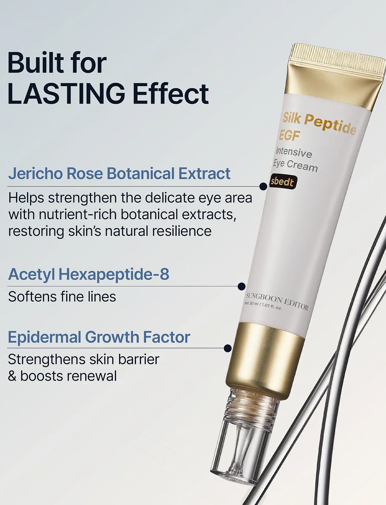 Silk Peptide EGF Intensive Eye Cream