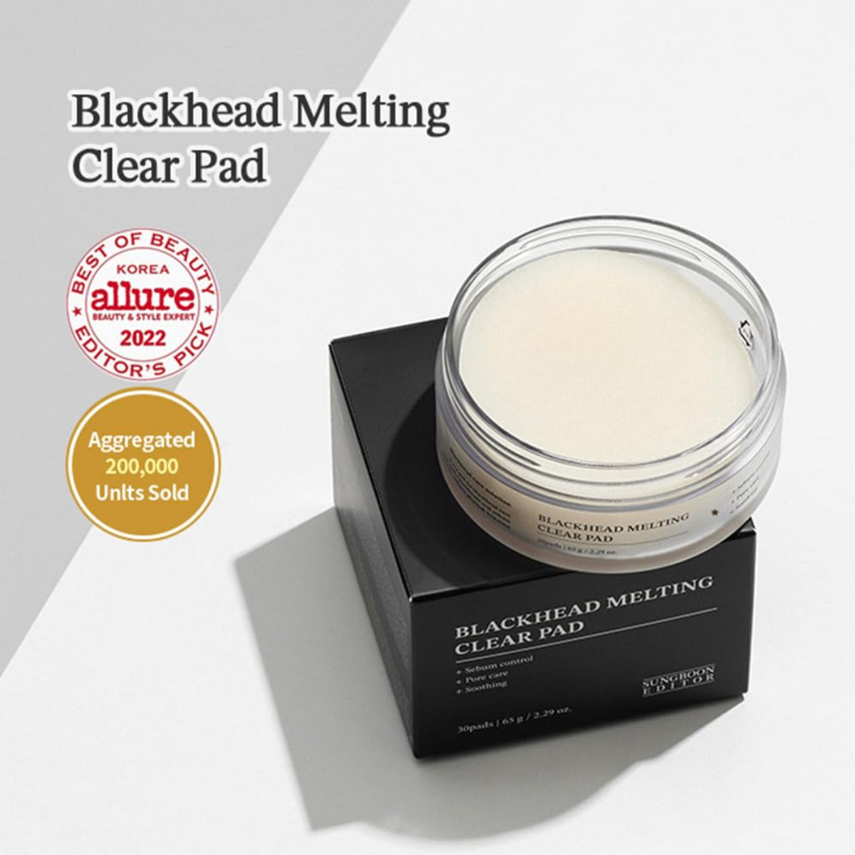 Sungboon Editor Blackhead Melting Clear Pad