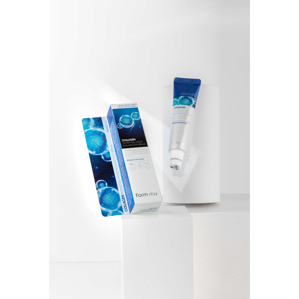 Farmstay Collagen Water Full Moist Rolling Eye Serum