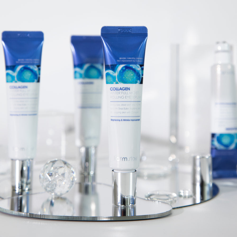 Farmstay Collagen Water Full Moist Rolling Eye Serum