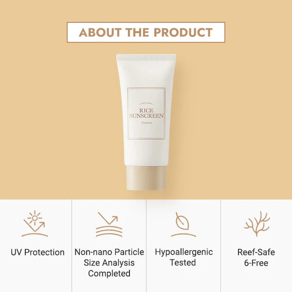 Rice Sunscreen