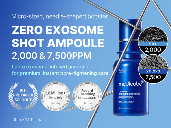 One Day Exosome Shot Pore Ampoule 2000