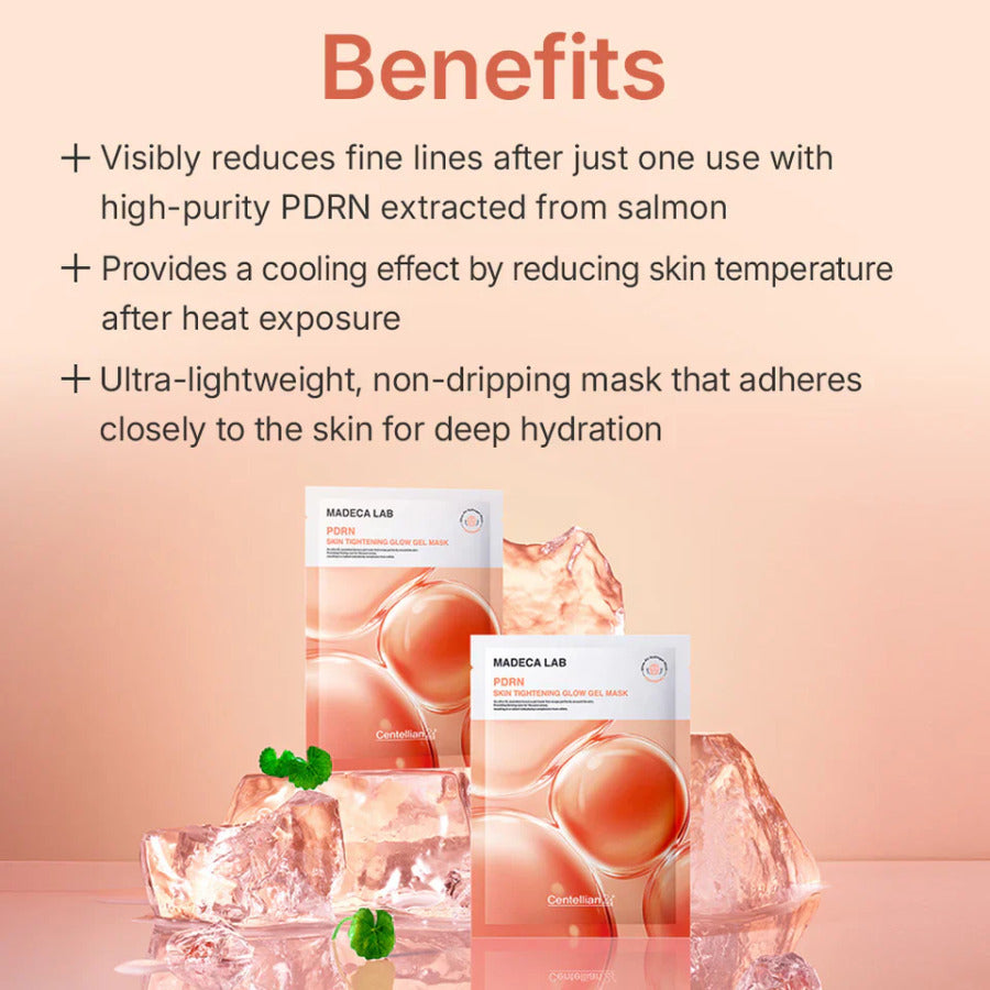 Madeca Lab PDRN Skin Tightening Glow Gel Mask