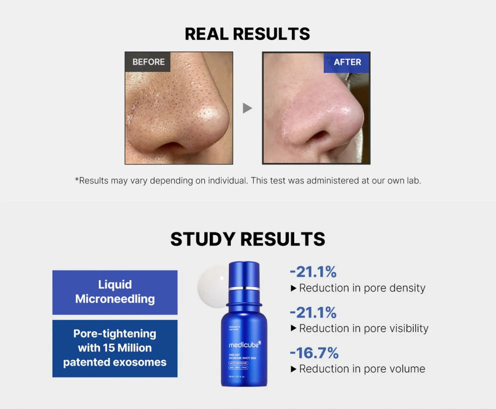 One Day Exosome Shot Pore Ampoule 2000