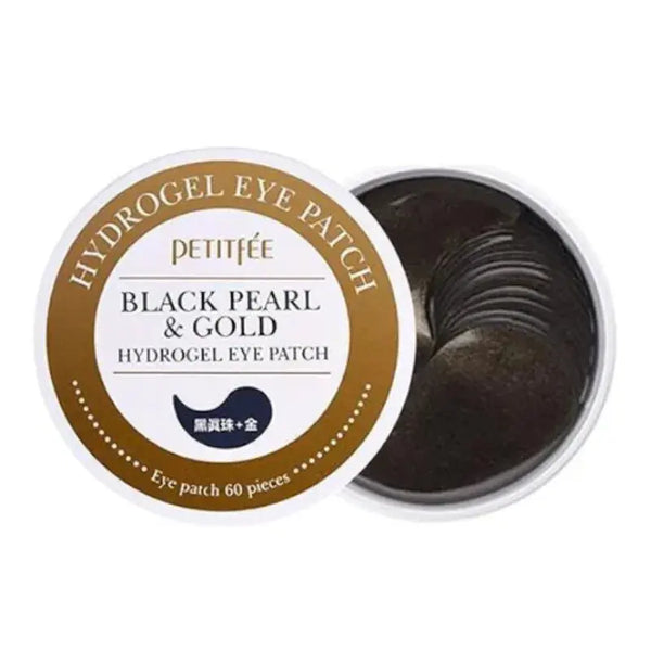 Black Pearl & Gold Hydrogel Eye Patch