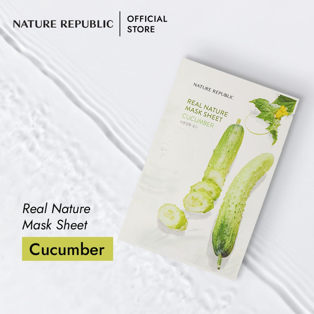 Real Nature Sheet Mask Cucumber Concombre
