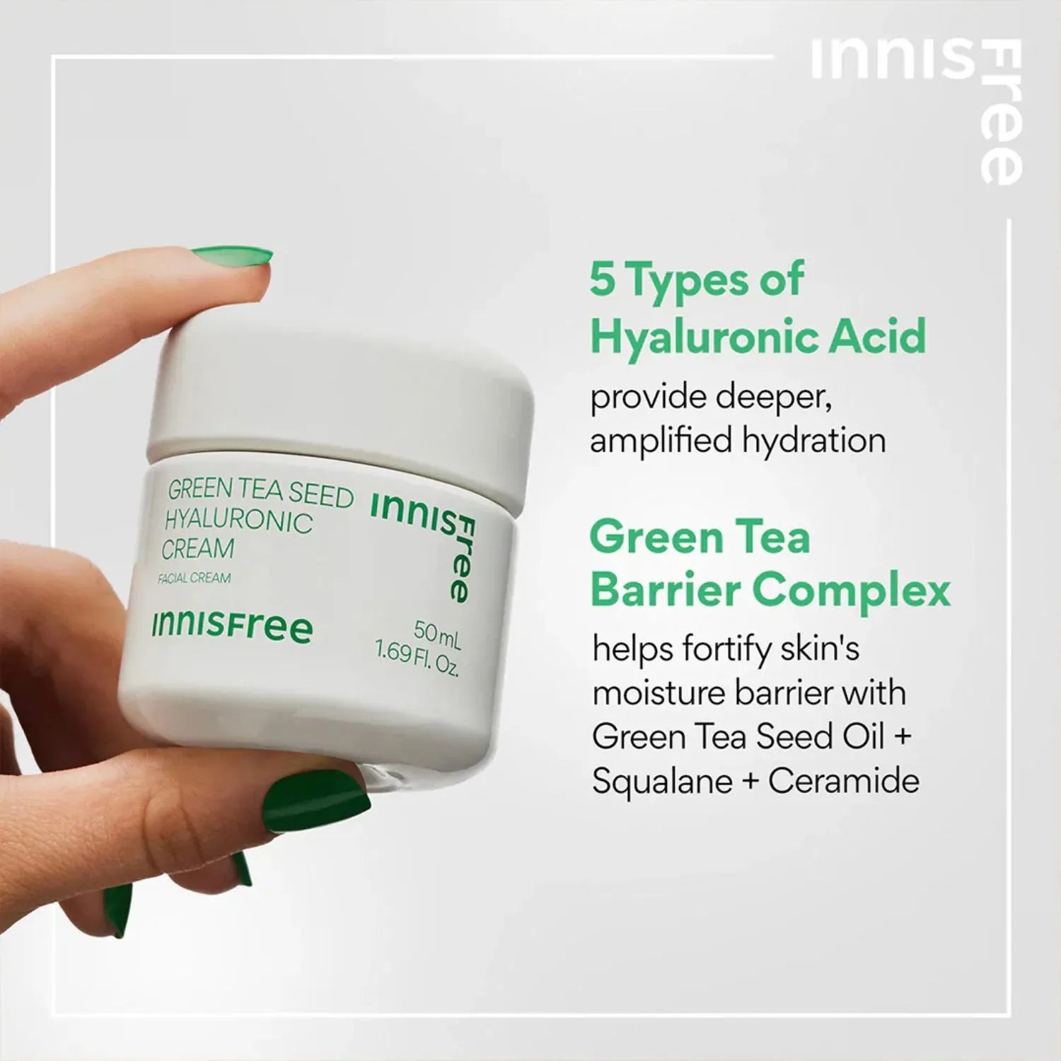 Green Tea Seed Hyaluronic Cream