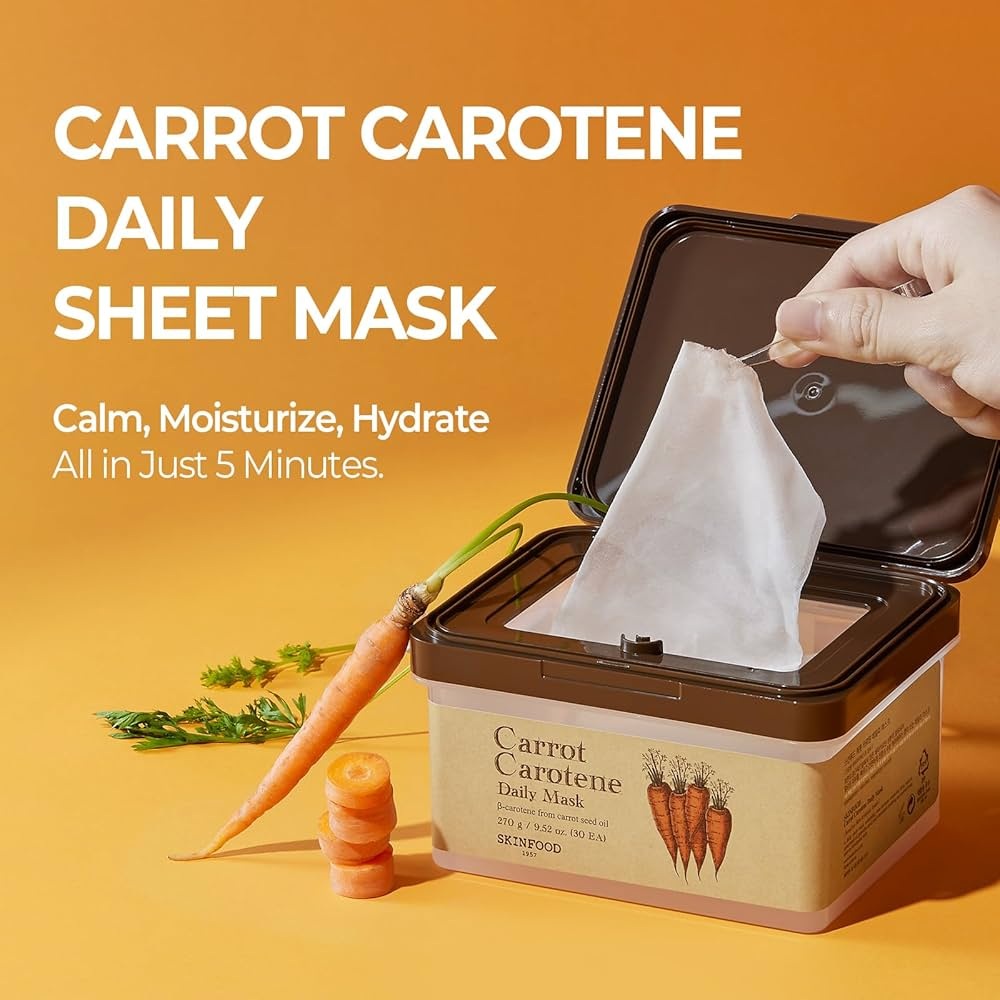 Carrot Carotene Daily Mask