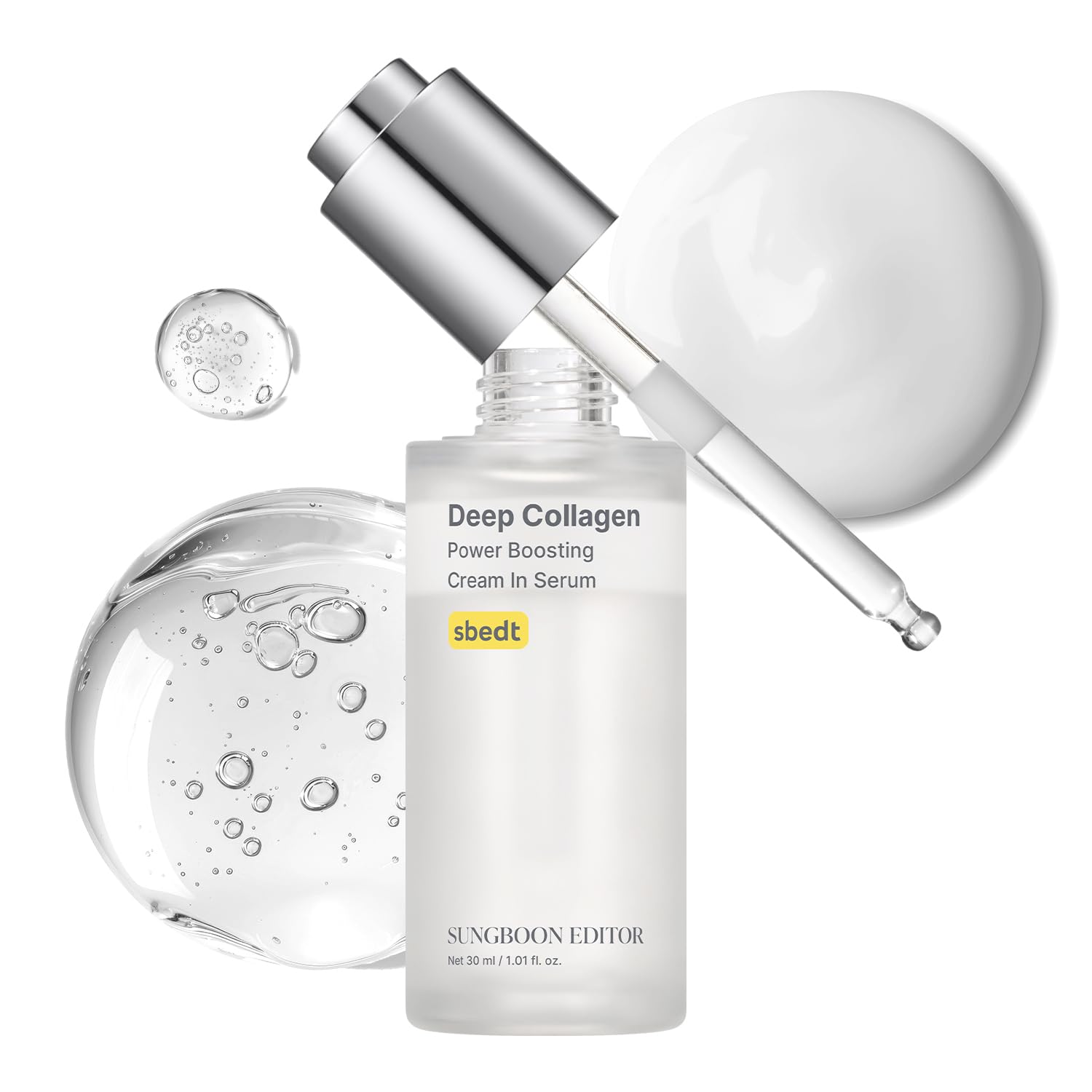Deep Collagen Power Boosting Cream In Serum