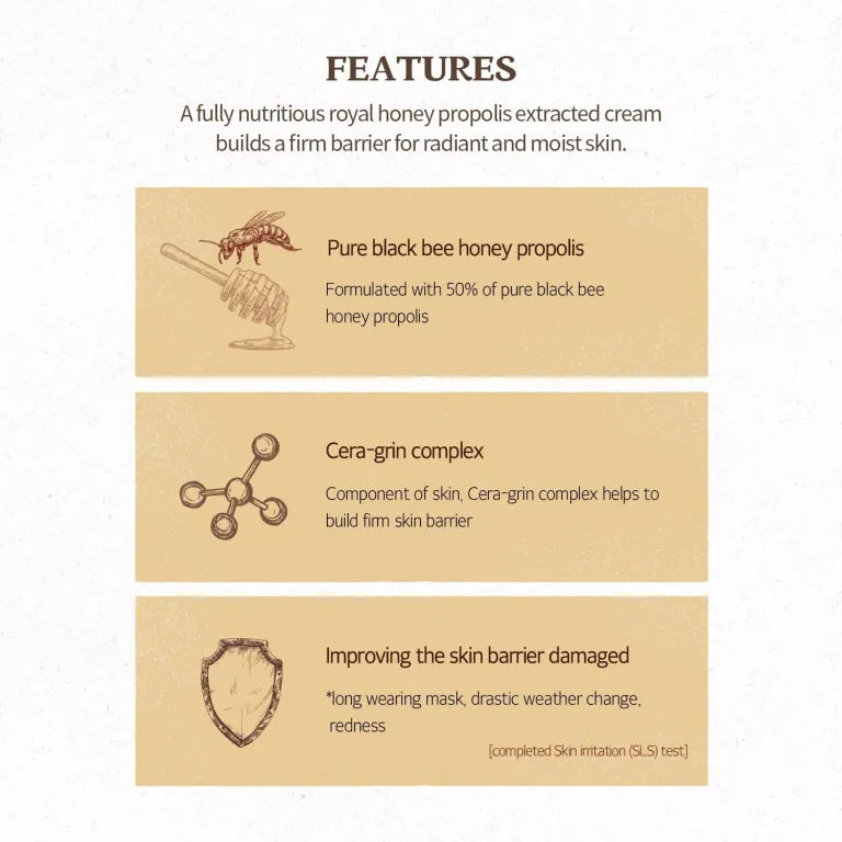 Royal Honey Propolis Enrich Barrier Cream