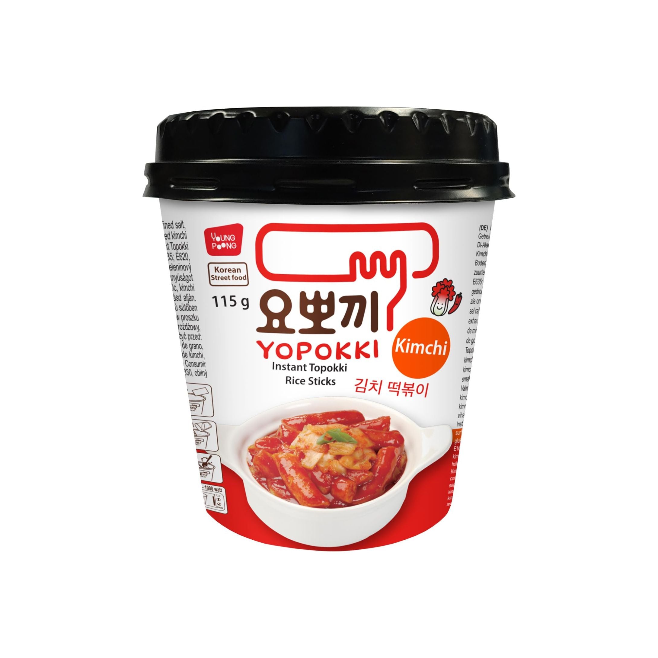 Ricecake Cup Kimchi Topokki