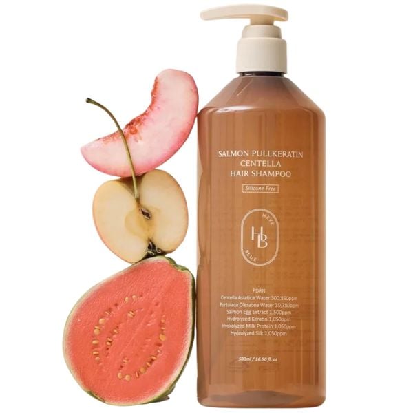Salmon Pullkeratin Centella Hair Shampoo