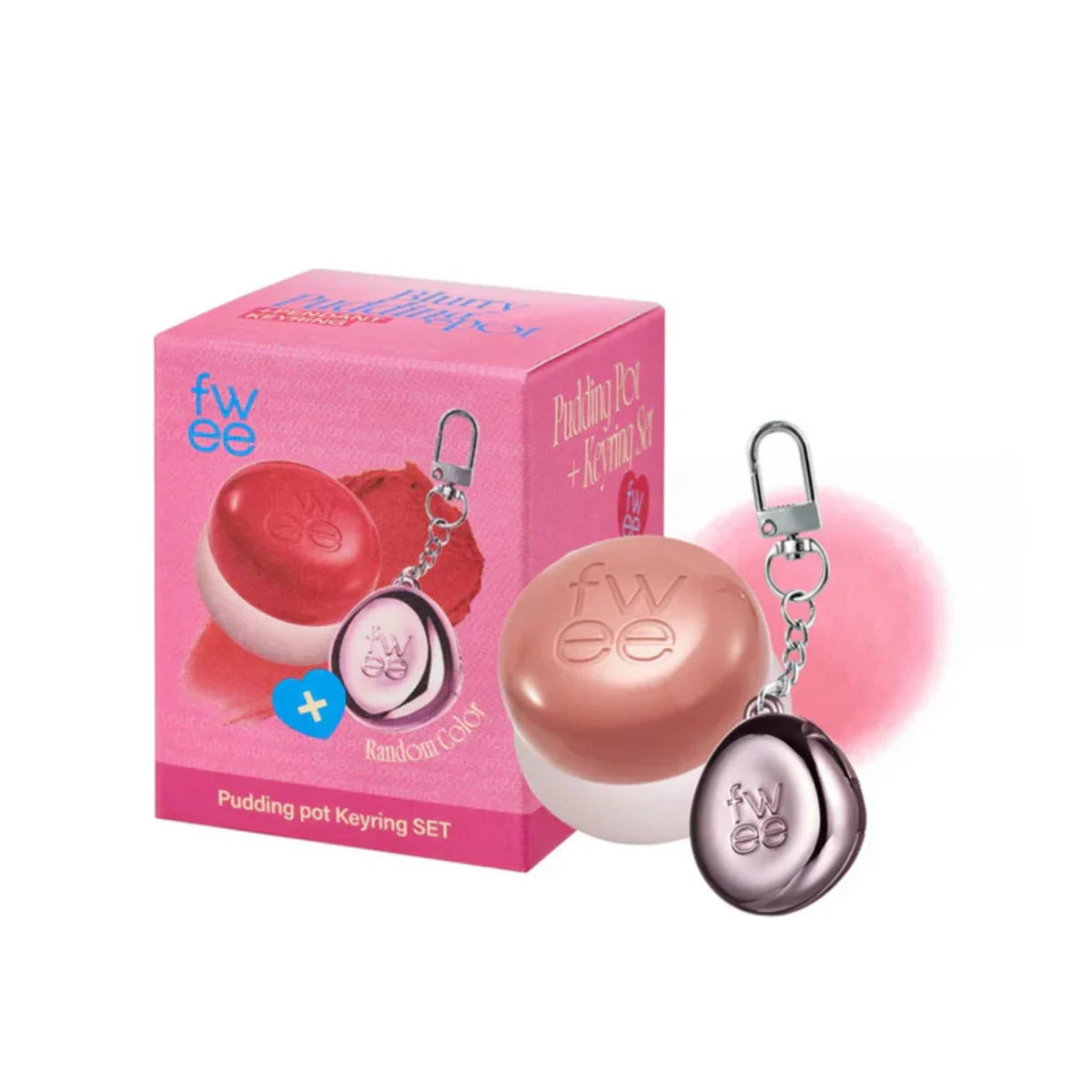 Blurry Pudding Pot Keyring
