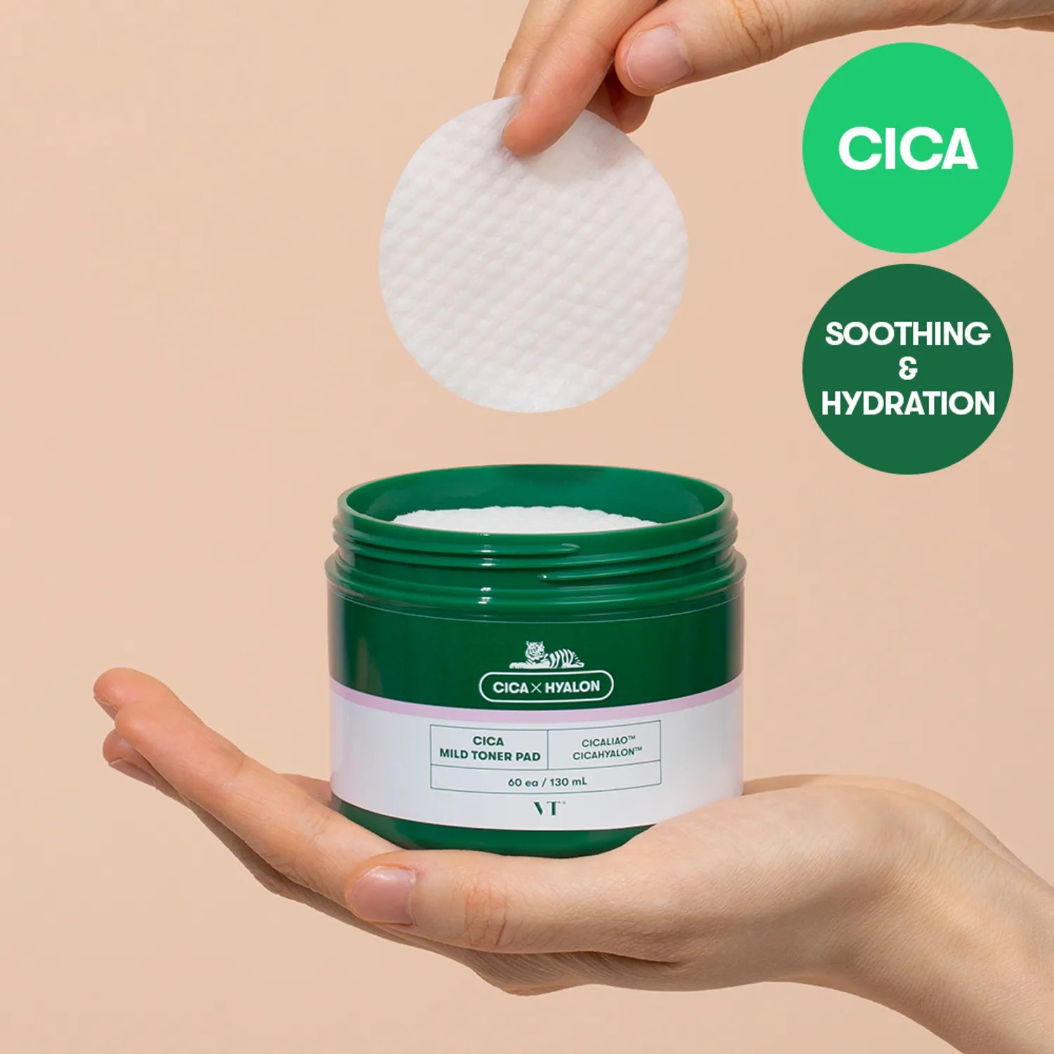 Cica Mild Toner Pad 60ea