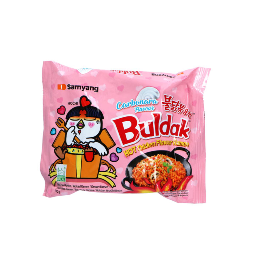 Buldak Hot Chicken Carbonara Flavour