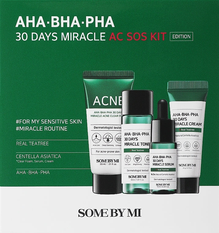 AHA.BHA.PHA 30 Days Miracle AC SOS Kit