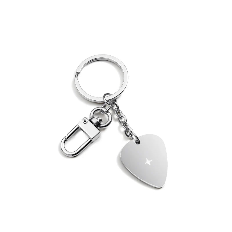 Guitar Pick Keychain