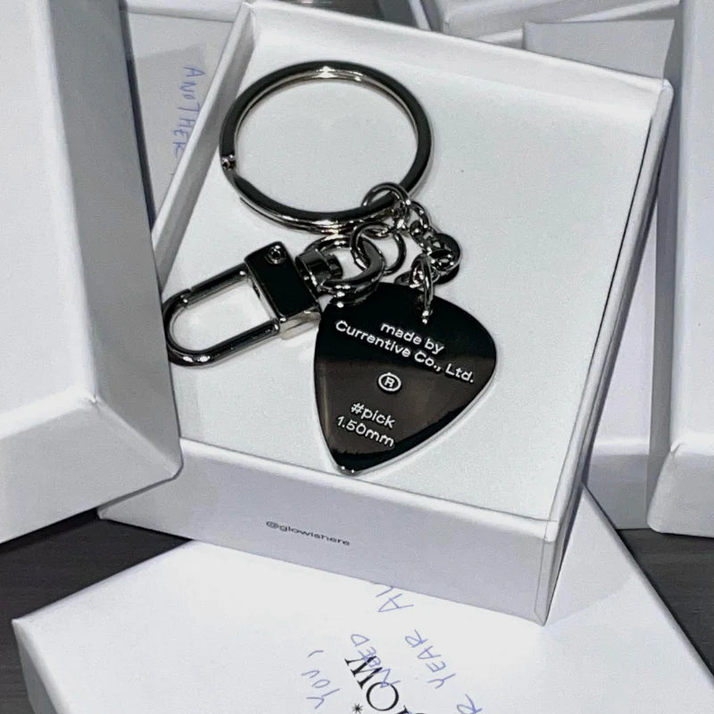 Guitar Pick Keychain