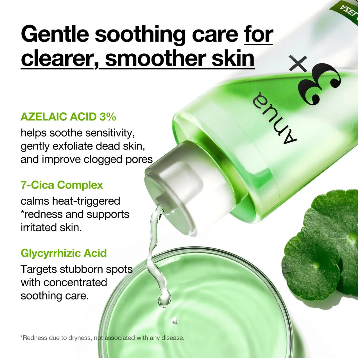 Azelaic Acid 3 Cica Skin Clarifying Toner