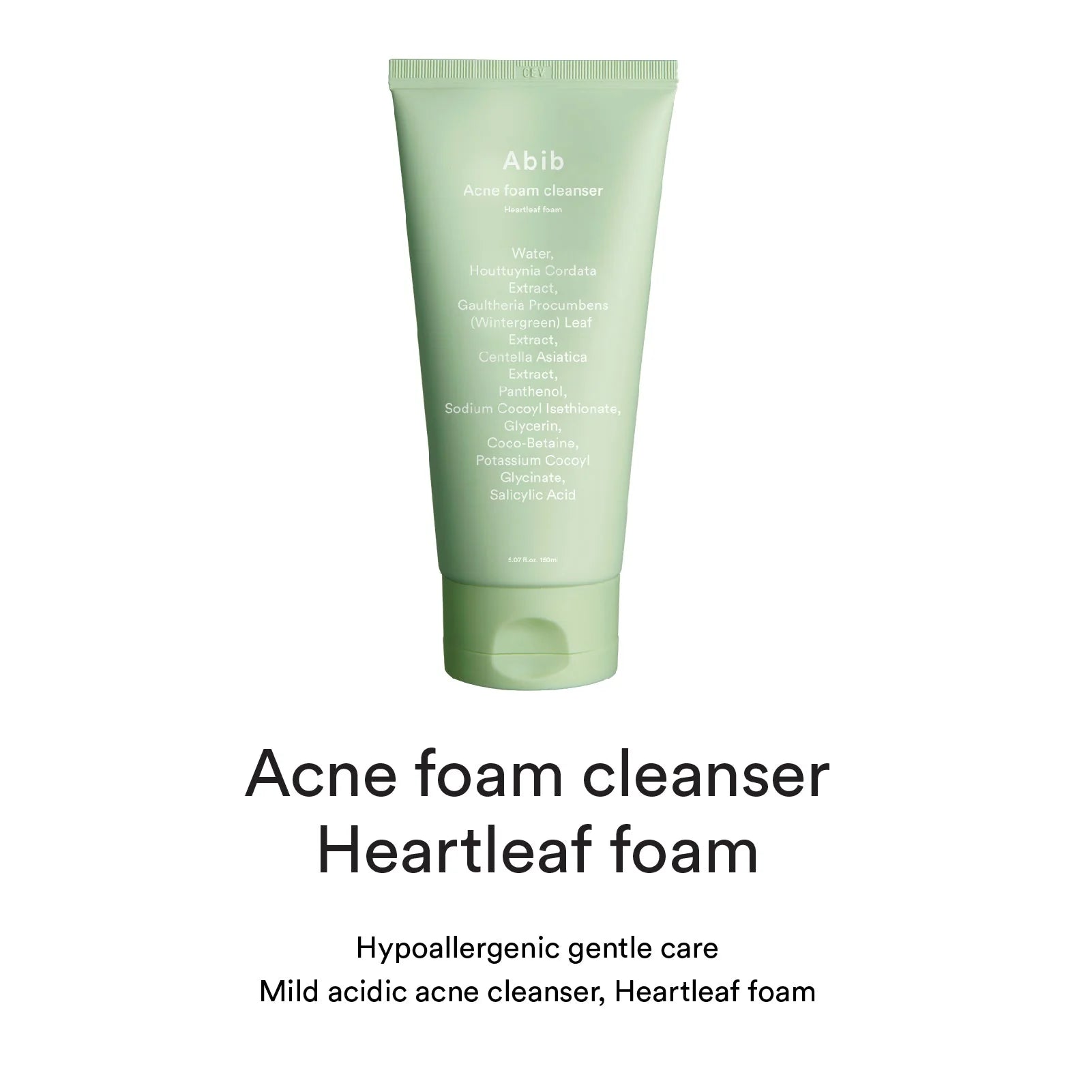 Acne Foam Cleanser Heartleaf Foam