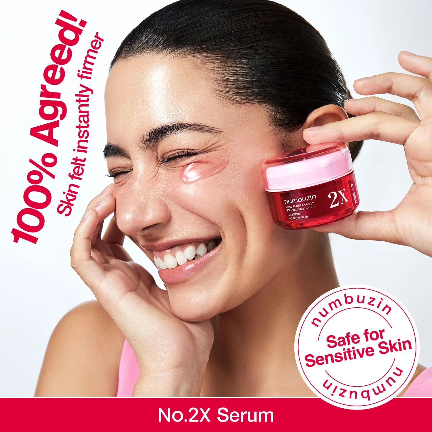 Rose PDRN Collagen 2x Plumping Serum