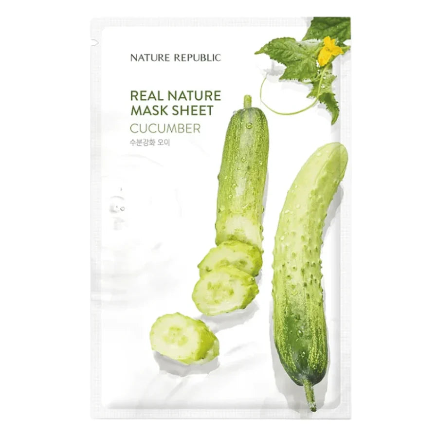 Real Nature Sheet Mask Cucumber Concombre