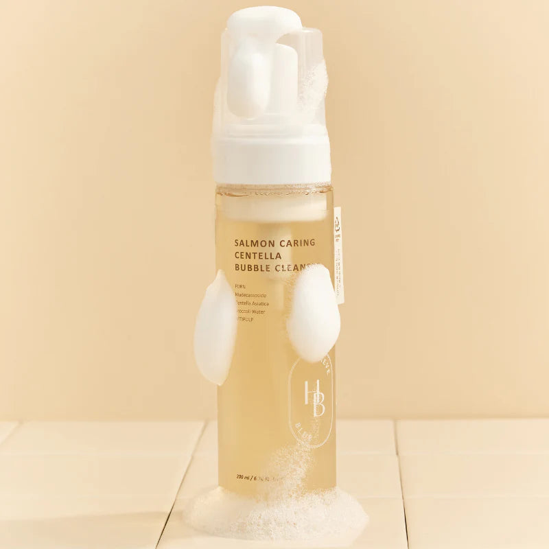 Salmon Caring Centella Bubble Cleanser