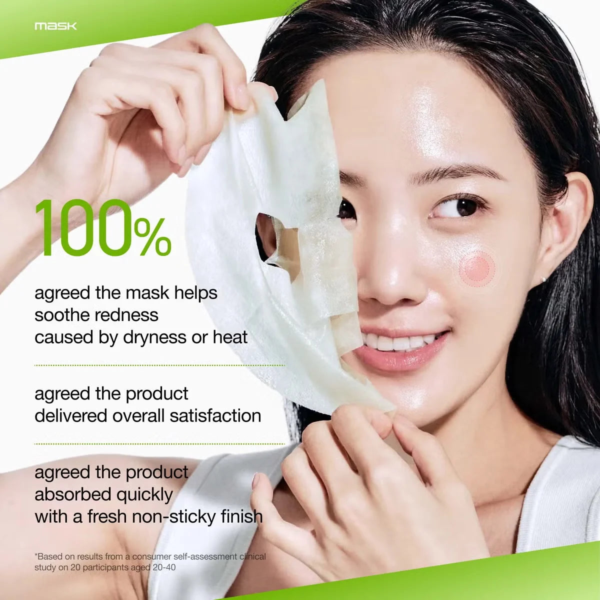 Azelaic Acid Hyaluron Redness Soothing Serum Mask