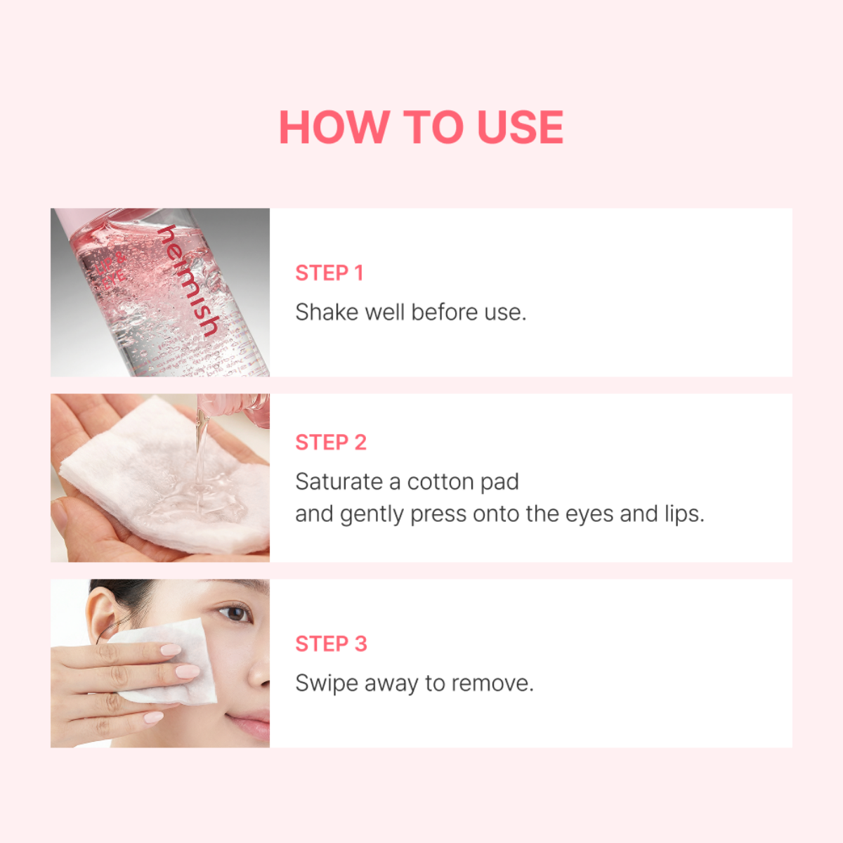 Lip & Eye All Clean Make Up Remover