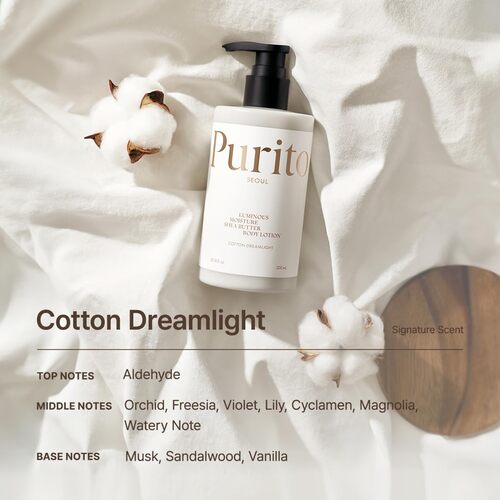 Luminous Moisture Shea Butter Body Lotion Cotton Dreamlight