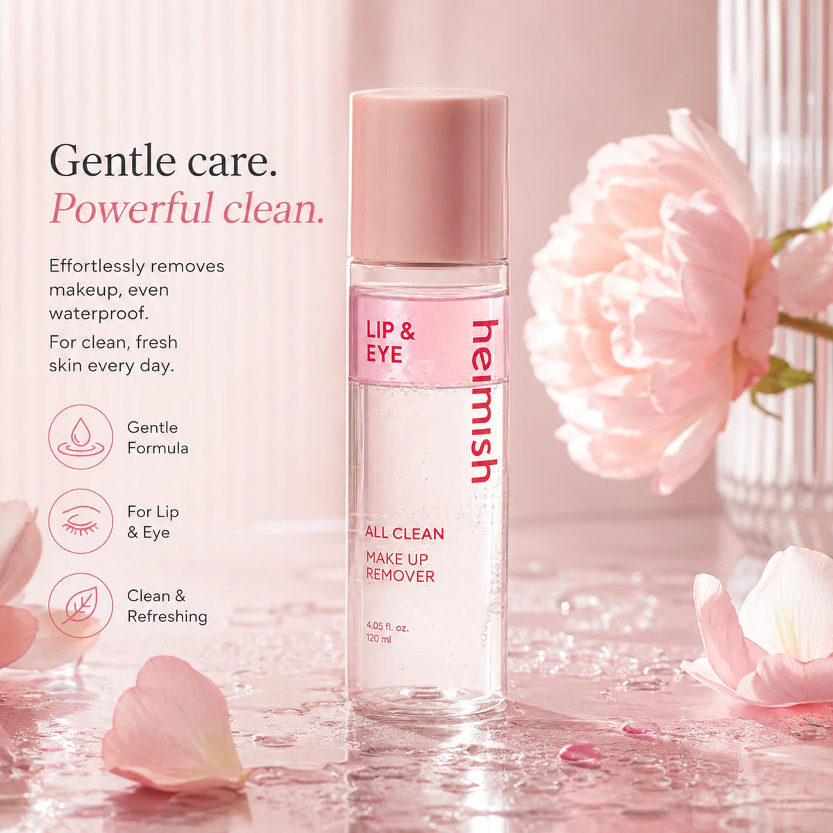 Lip & Eye All Clean Make Up Remover