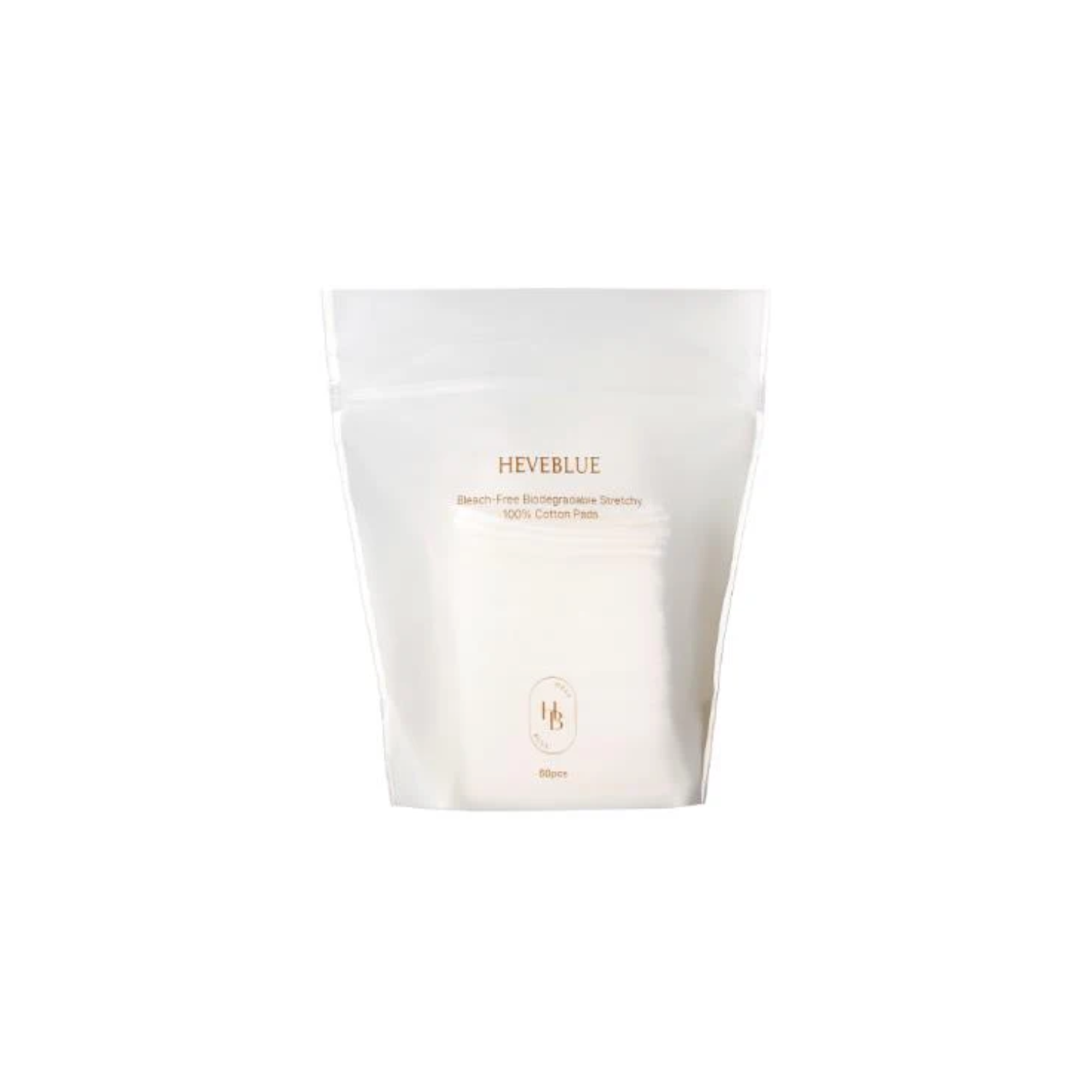 Bleach-Free Biodegradable Stretchy 100% Cotton Pads